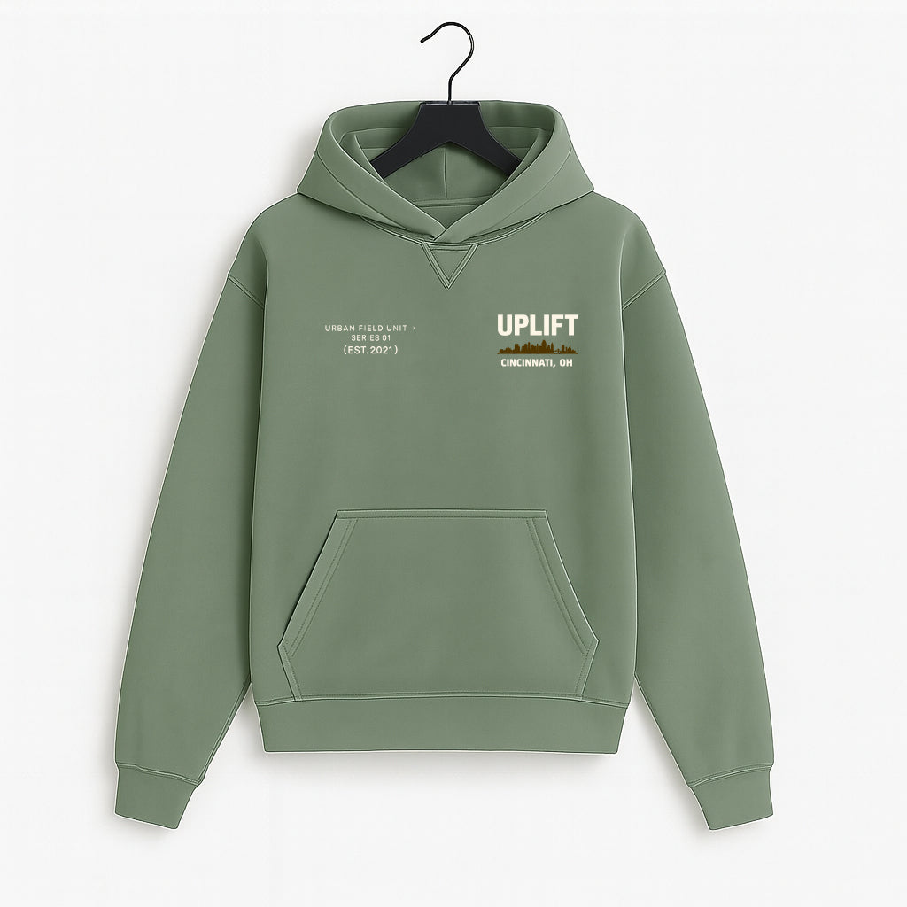 Skyline Hoodie - Sage Green