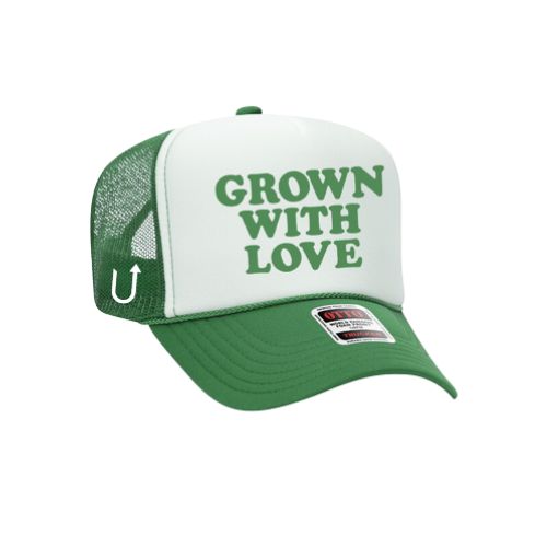 GWL Puff Print Trucker