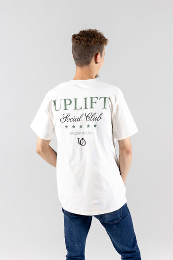 Social Club Tee - Vintage White