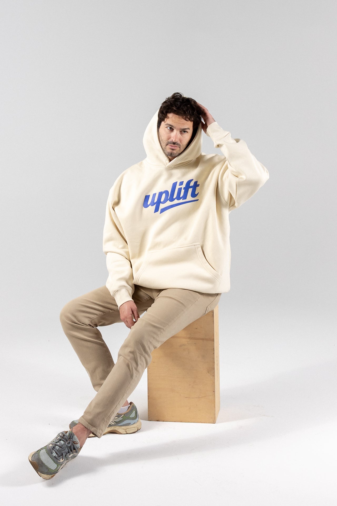 Simple Hoodie - Cream