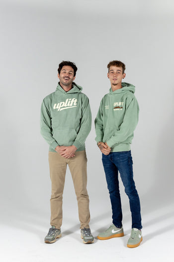 Skyline Hoodie - Sage Green