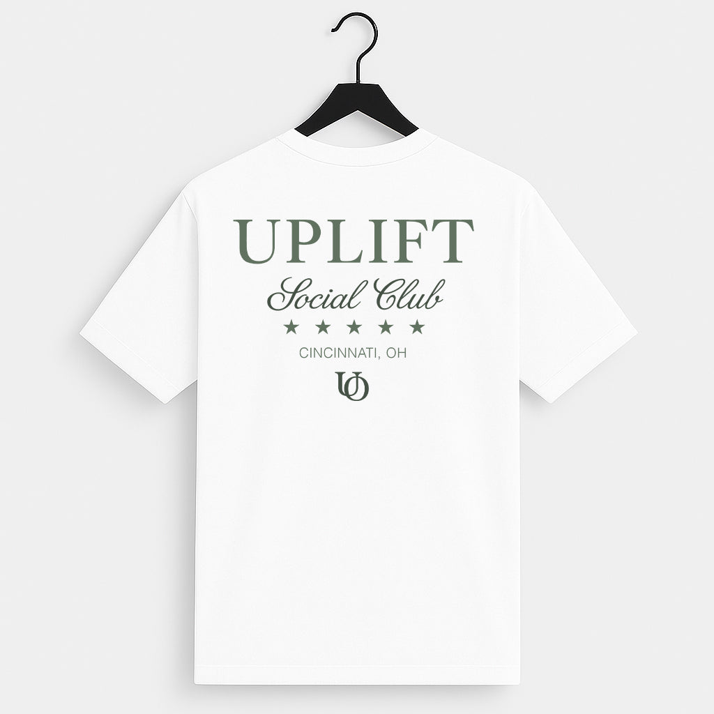 Social Club Tee - Vintage White