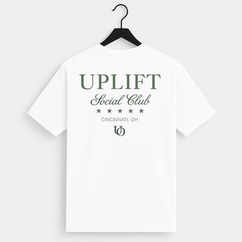 Social Club Tee - Vintage White